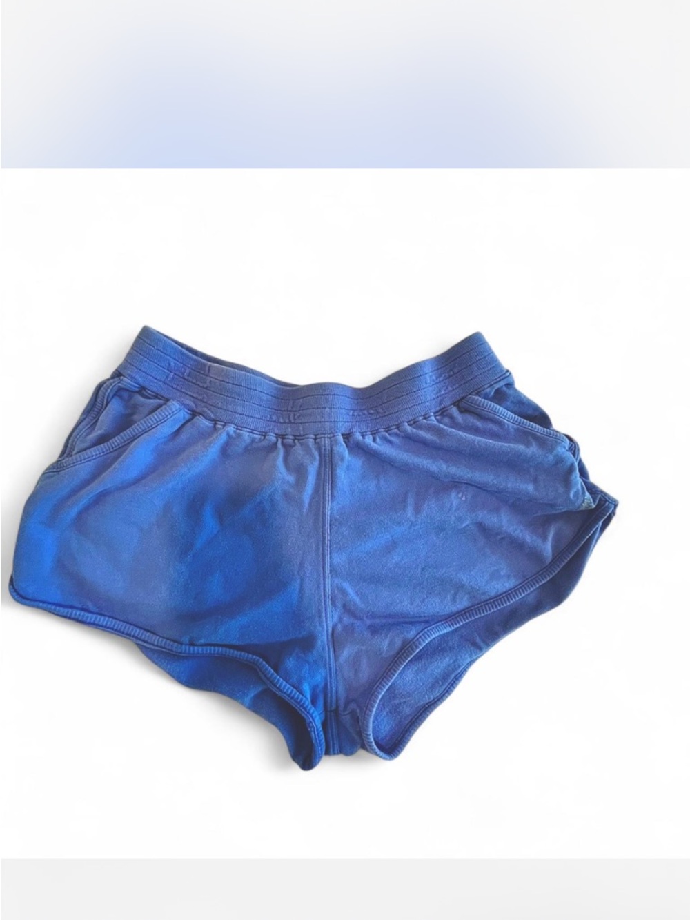 Free People Movement Purple Blue Athletic Shorts
